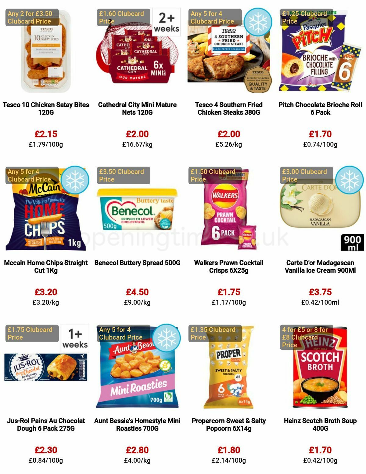 TESCO Offers from 18 May
