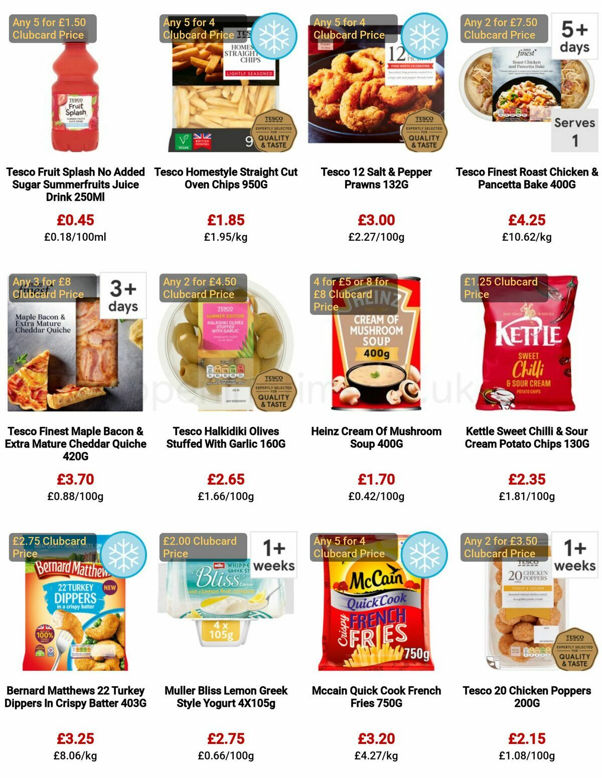 TESCO Offers from 18 May