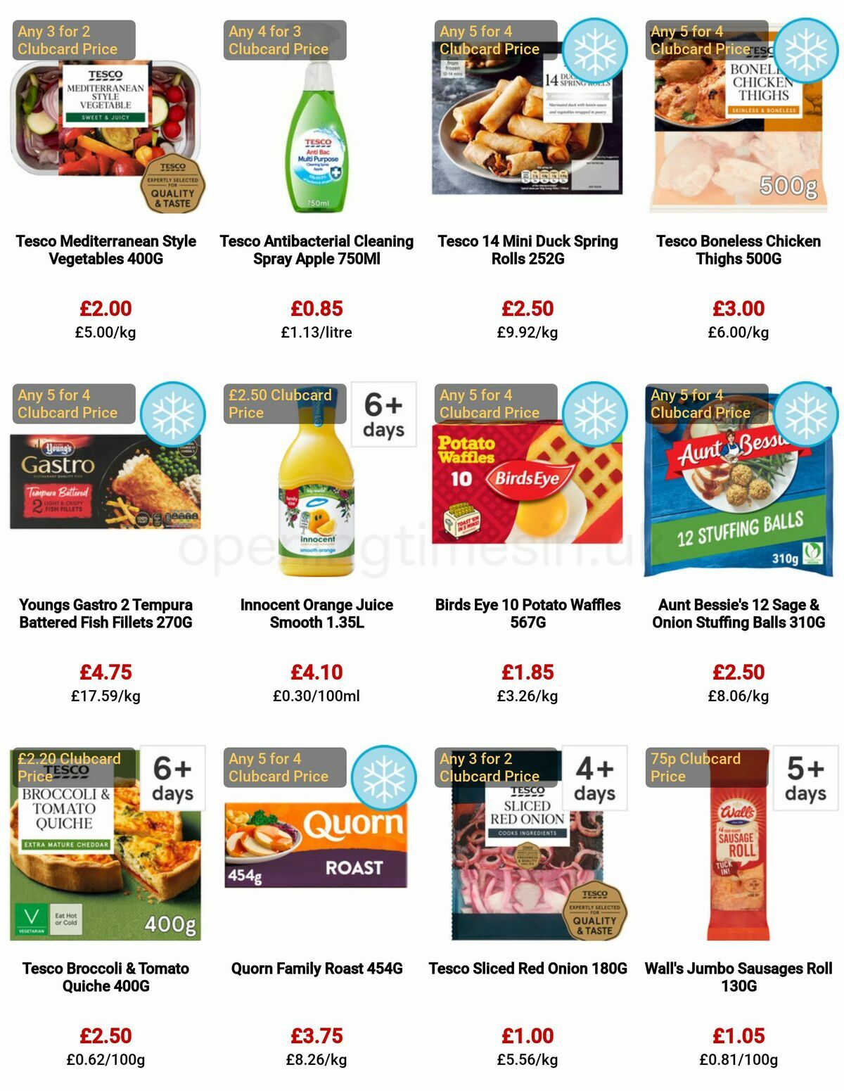 TESCO Offers from 18 May