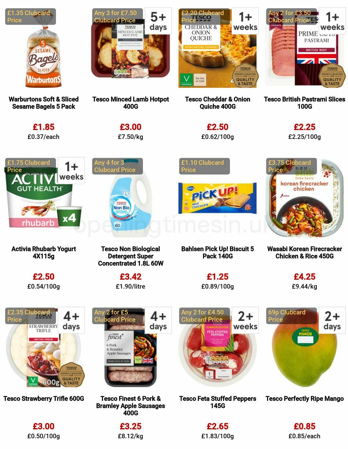 TESCO Offers from 18 May