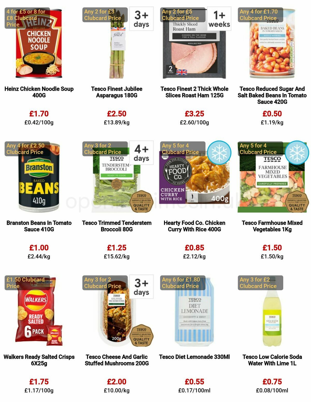 TESCO Offers from 18 May