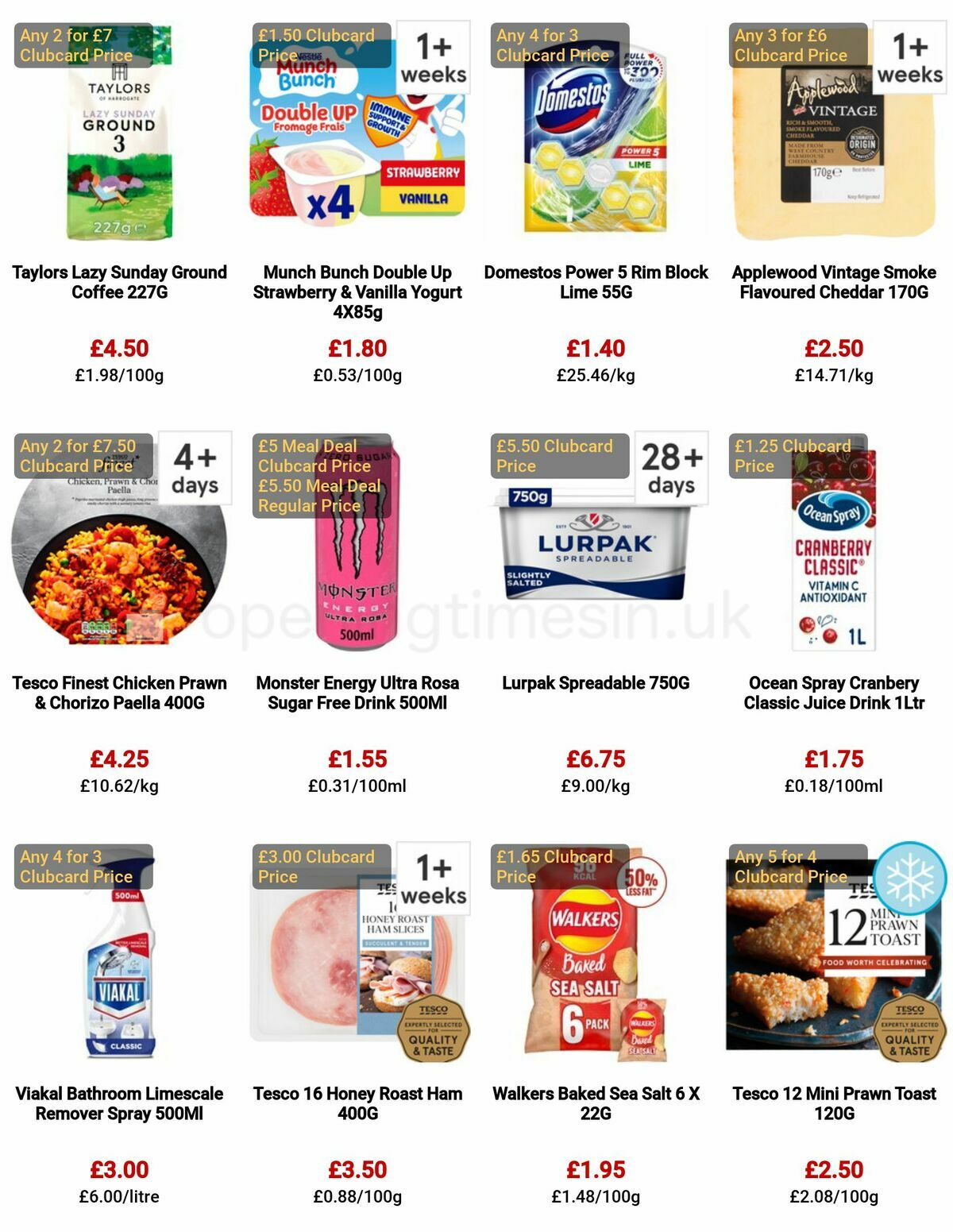 TESCO Offers from 25 May