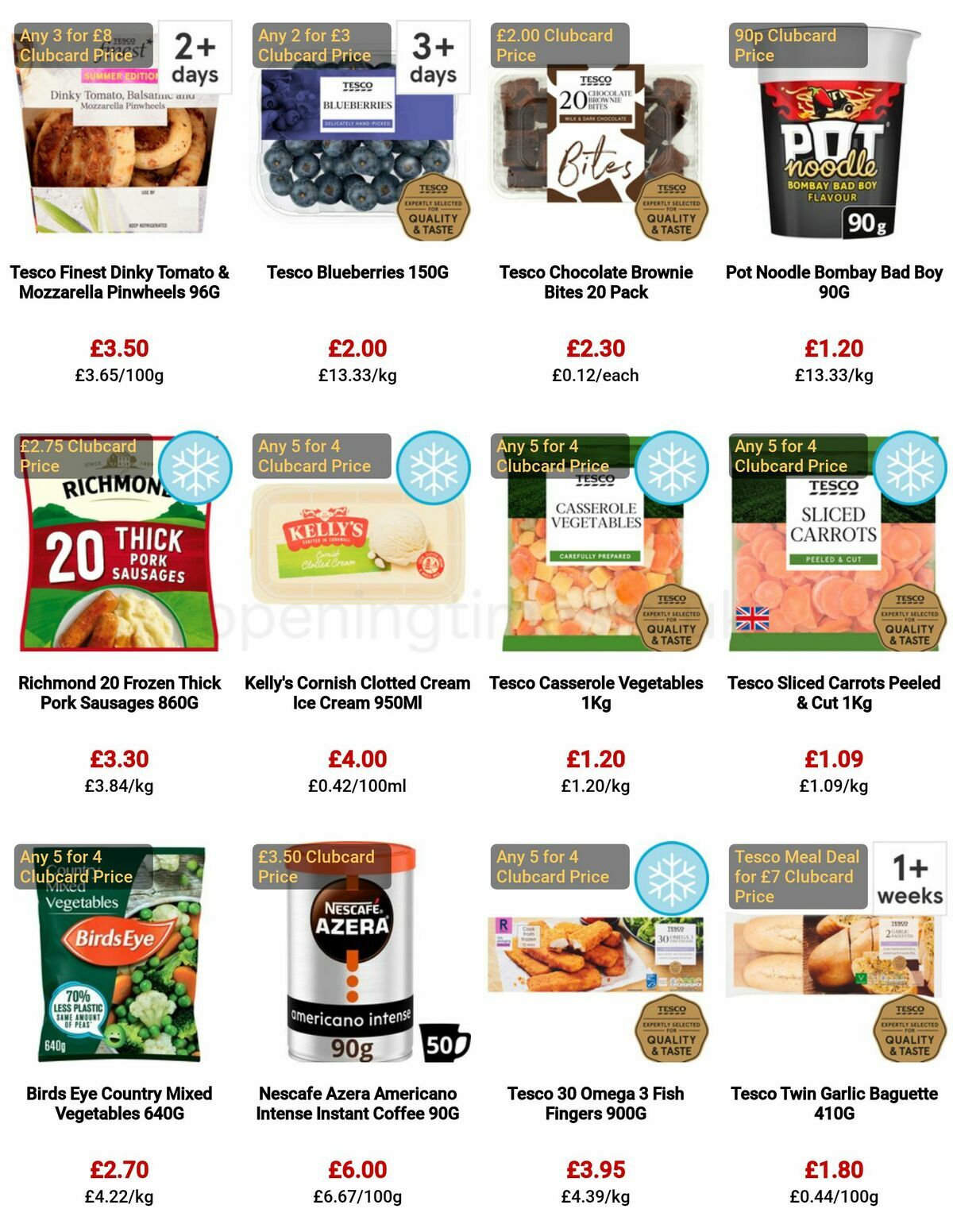 TESCO Offers from 25 May