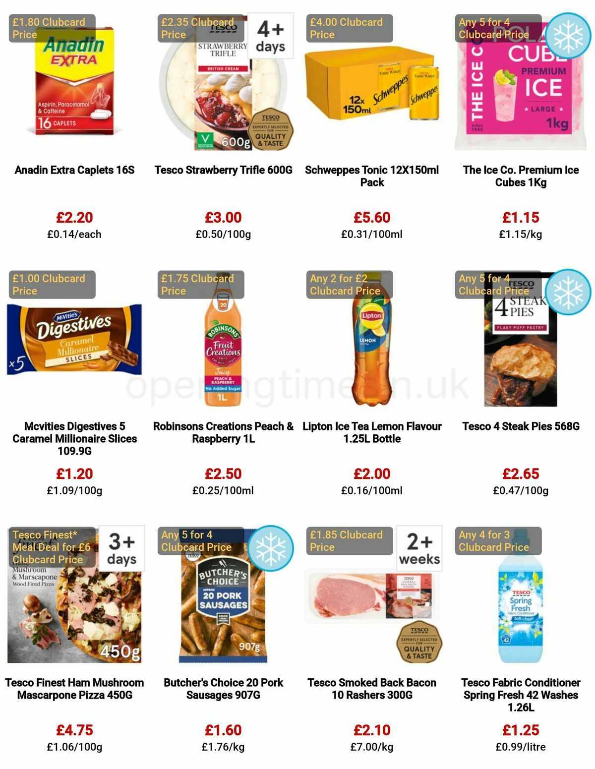 TESCO Offers from 25 May