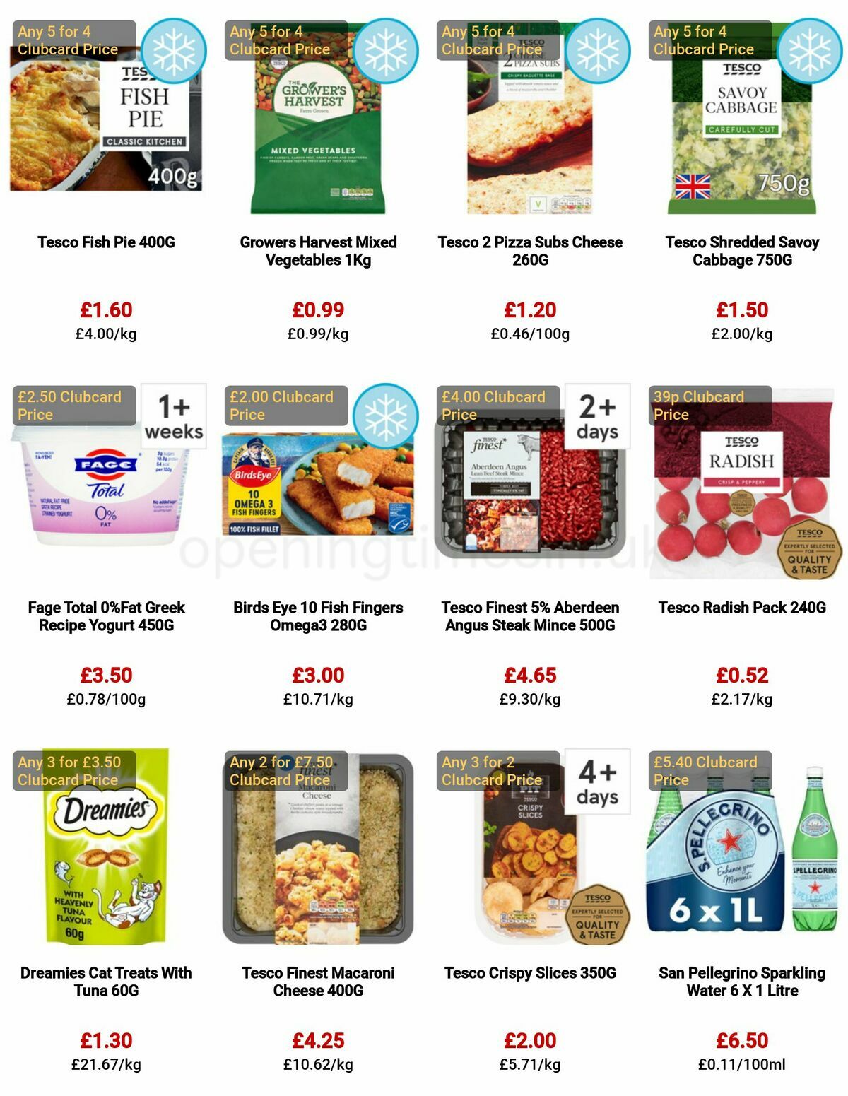 TESCO Offers from 25 May