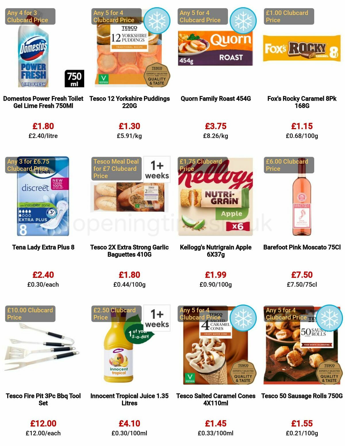 TESCO Offers from 25 May