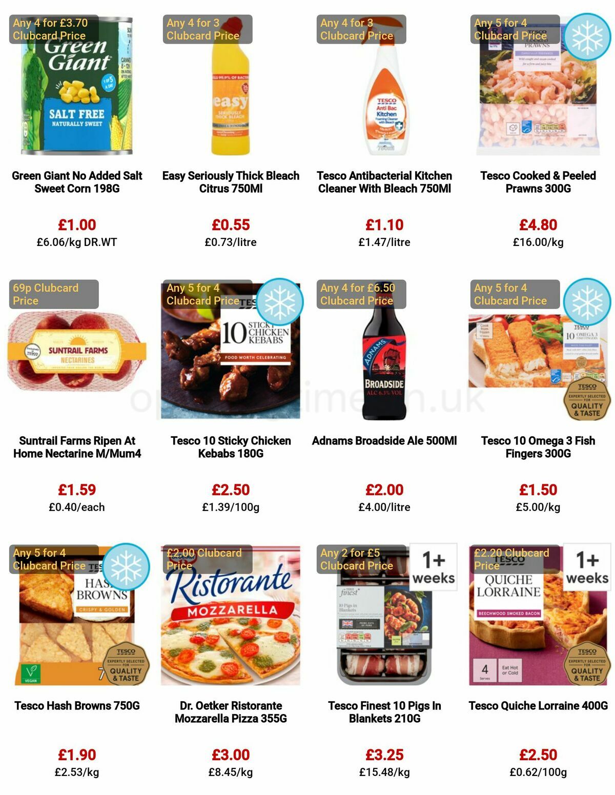 TESCO Offers from 25 May