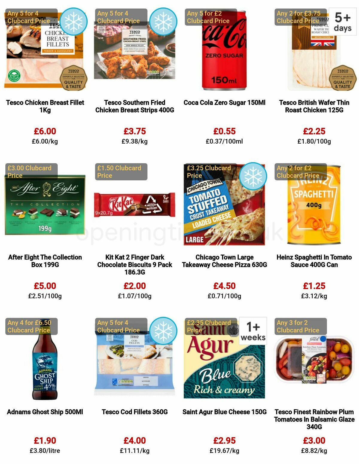 TESCO Offers from 25 May