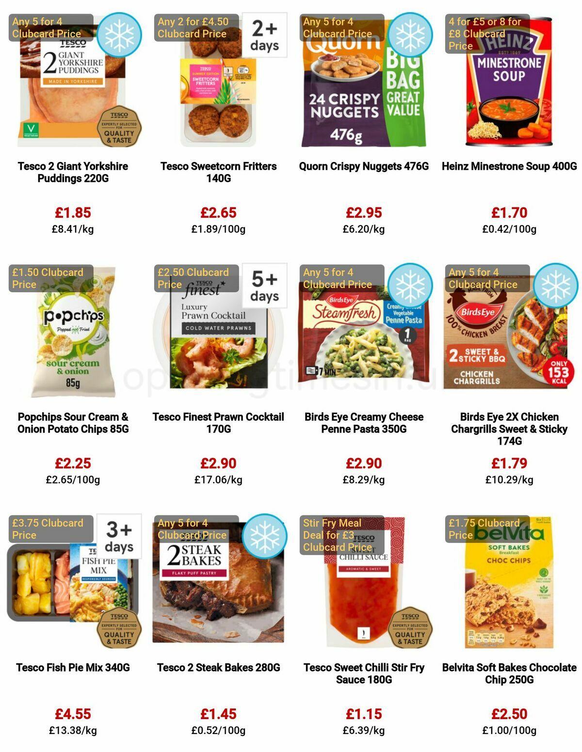 TESCO Offers from 25 May