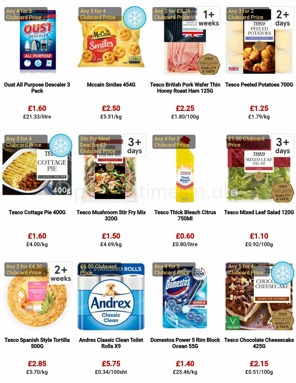 TESCO Offers from 25 May