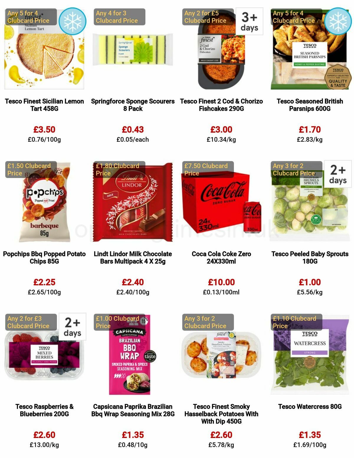 TESCO Offers from 25 May