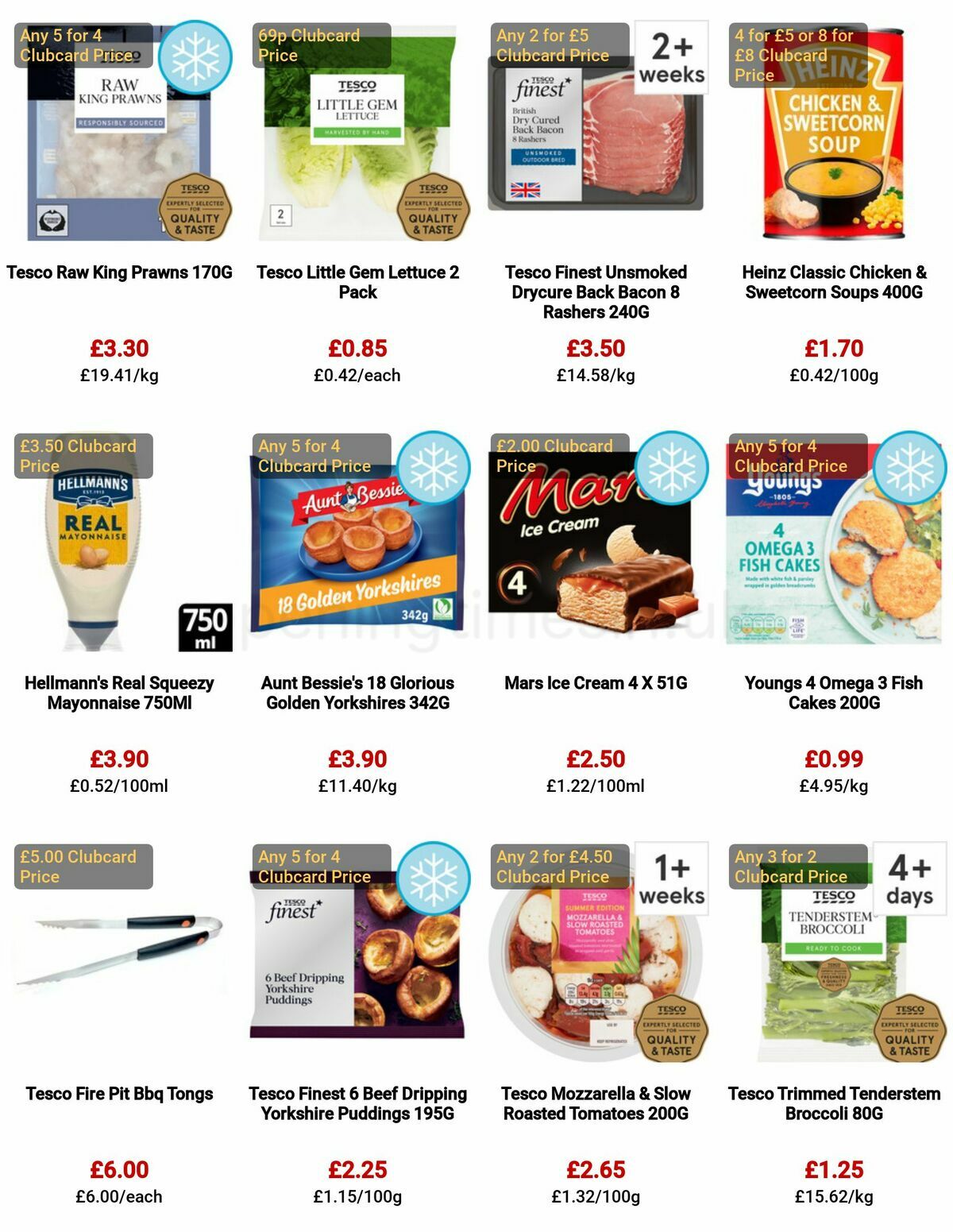 TESCO Offers from 25 May
