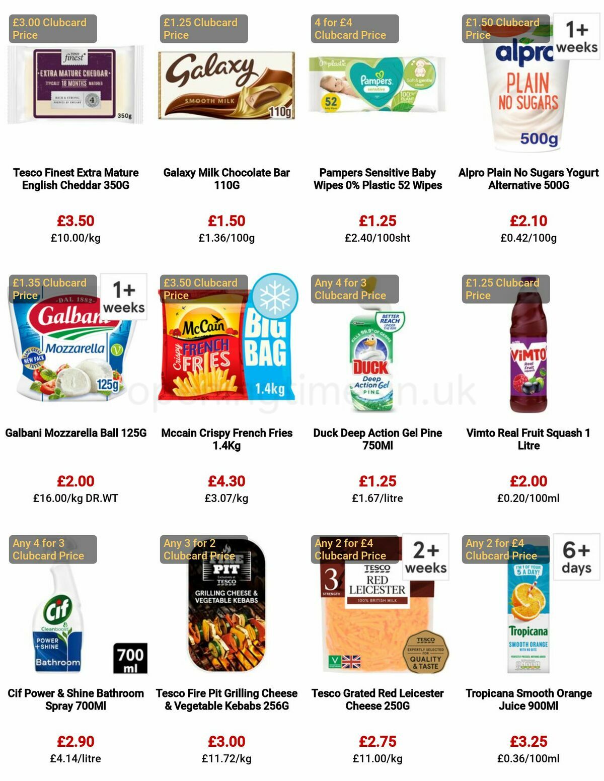 TESCO Offers from 25 May