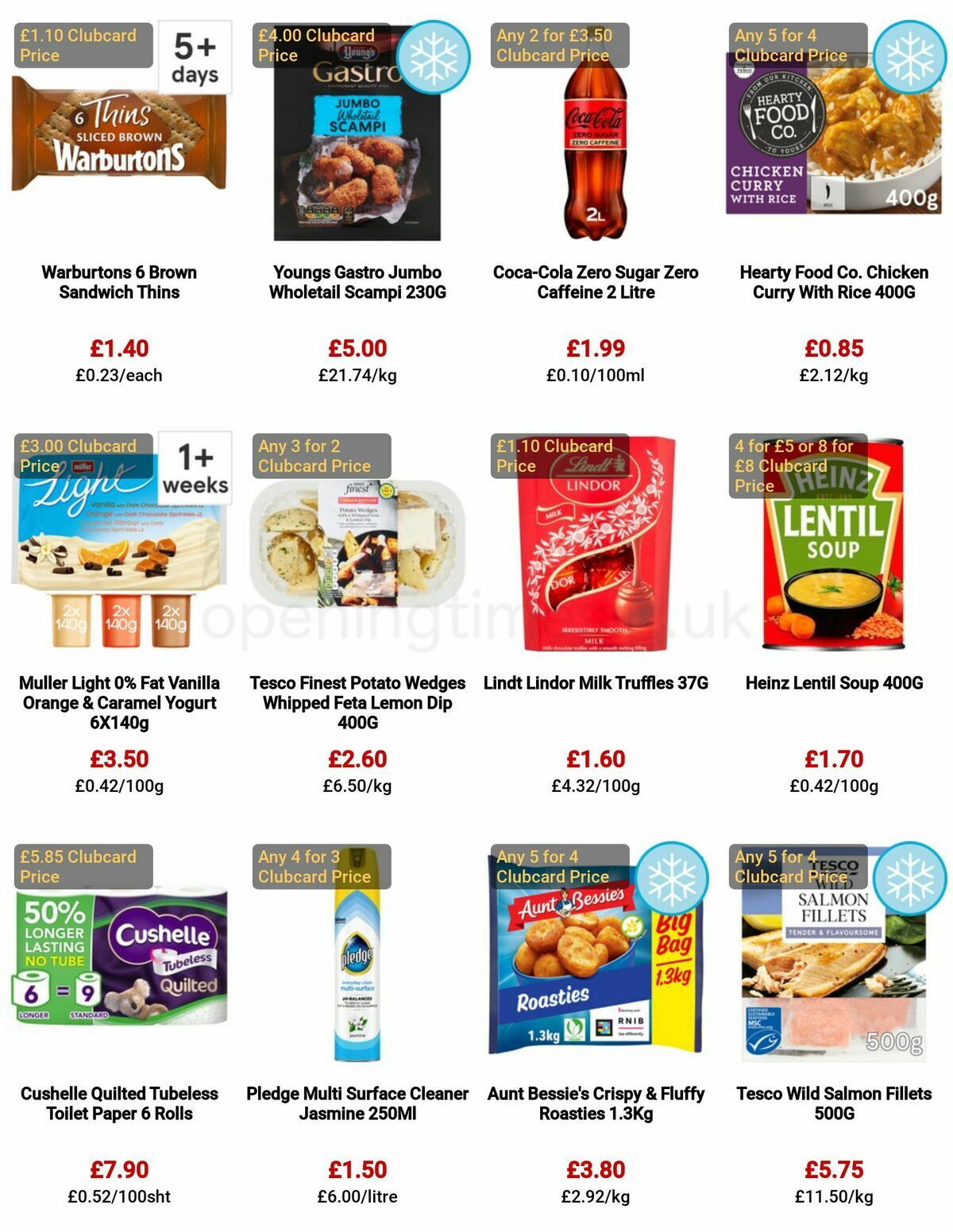 TESCO Offers from 25 May