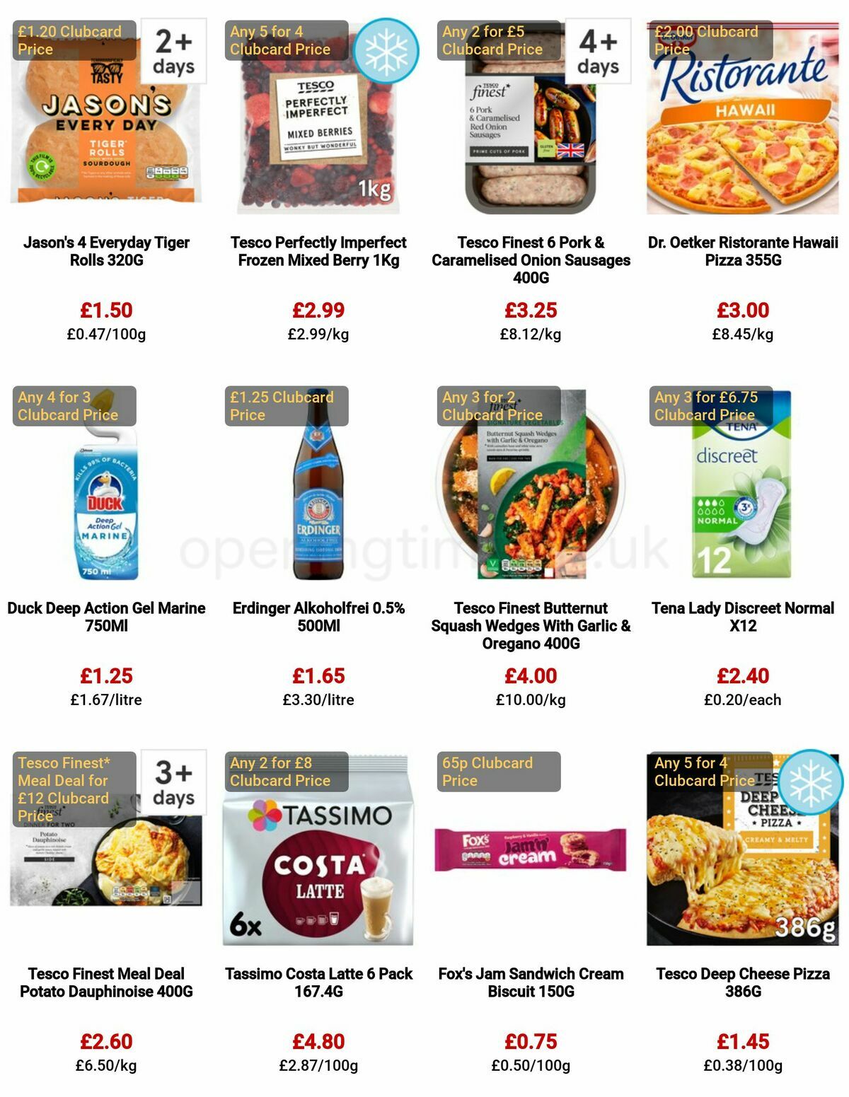 TESCO Offers from 25 May
