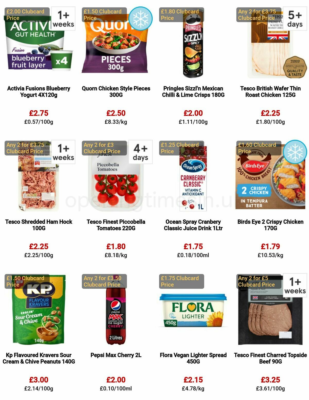 TESCO Offers from 8 June