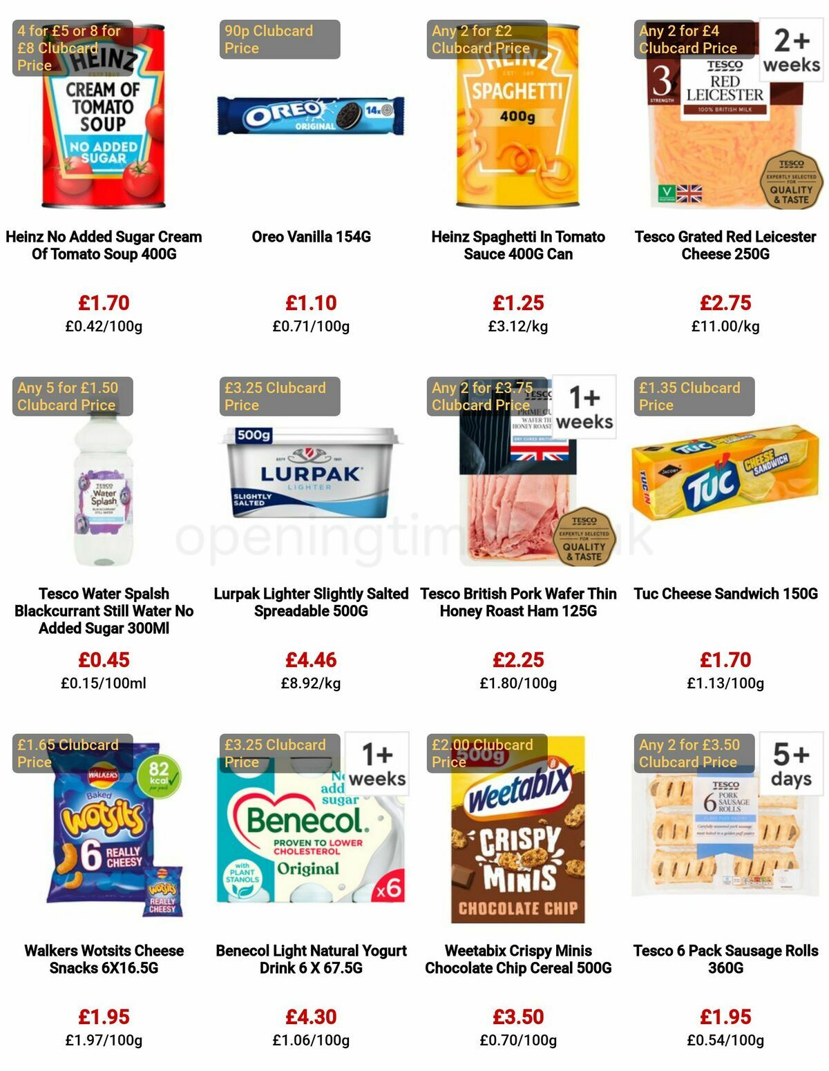 TESCO Offers from 8 June