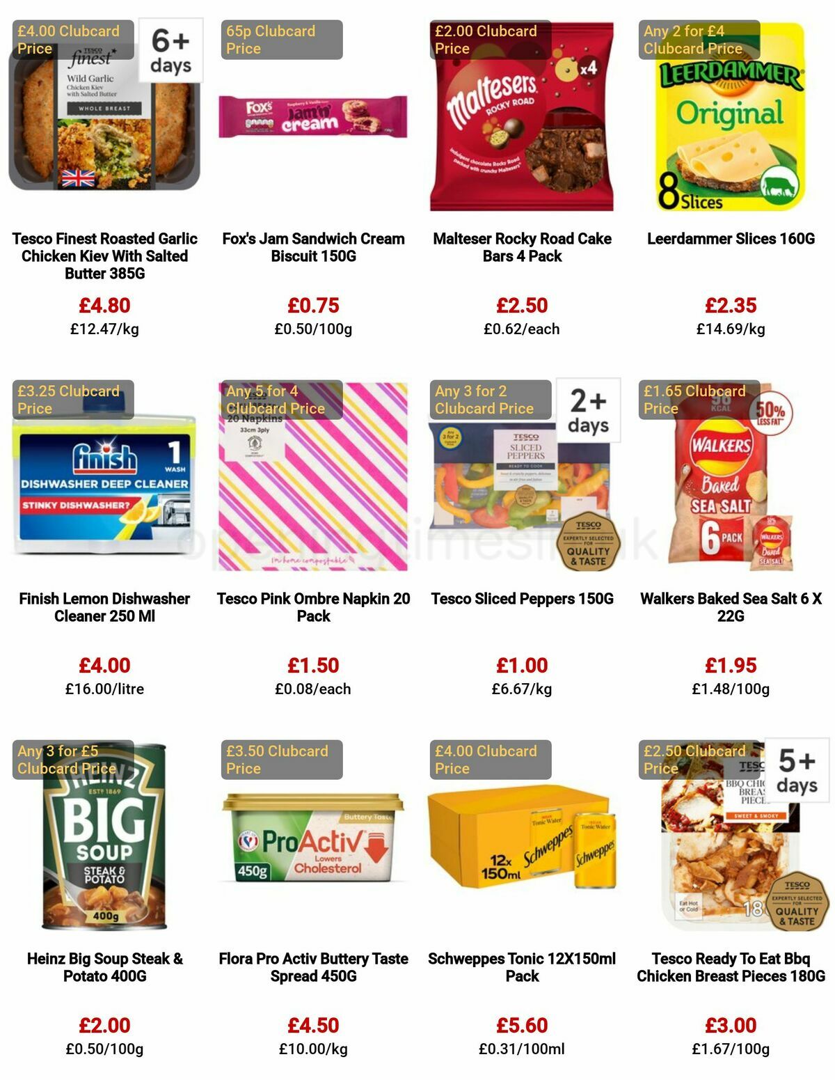 TESCO Offers from 8 June