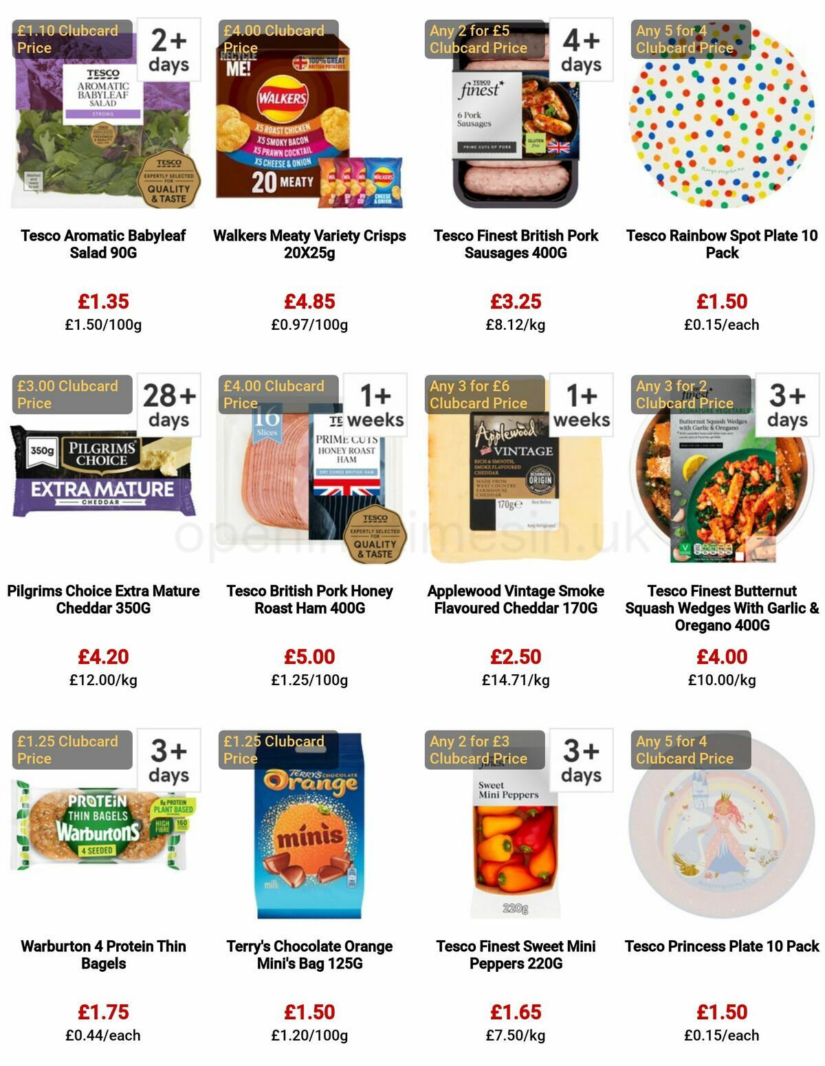 TESCO Offers from 8 June