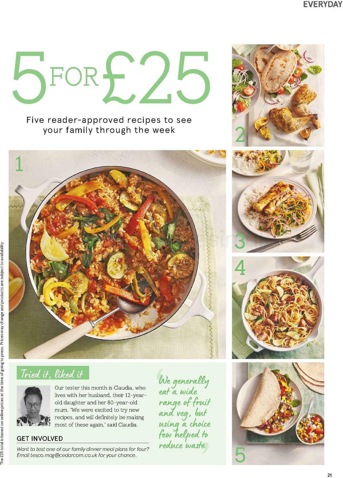 TESCO Magazine June Offers from 8 June