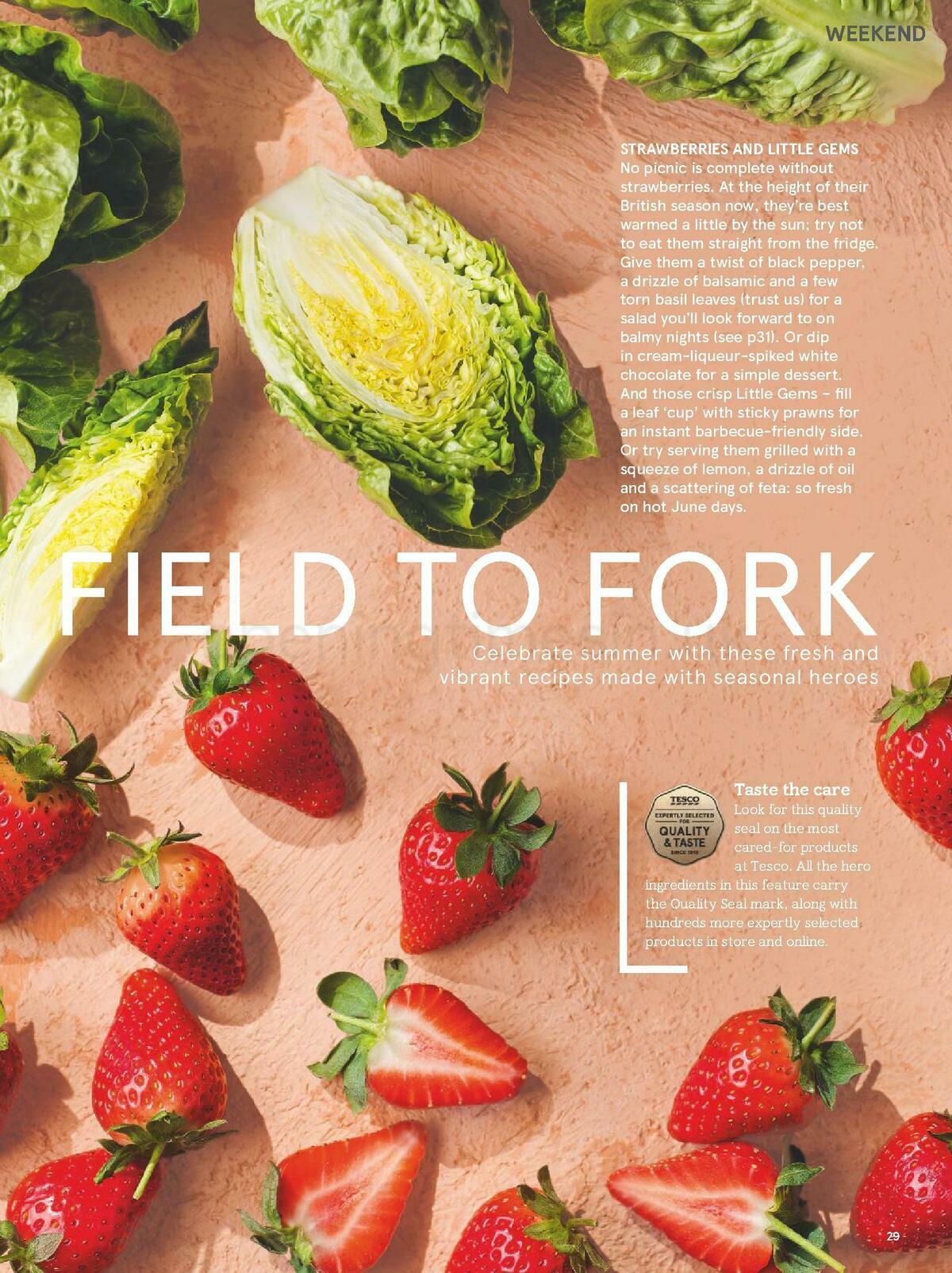 TESCO Magazine June Offers from 8 June