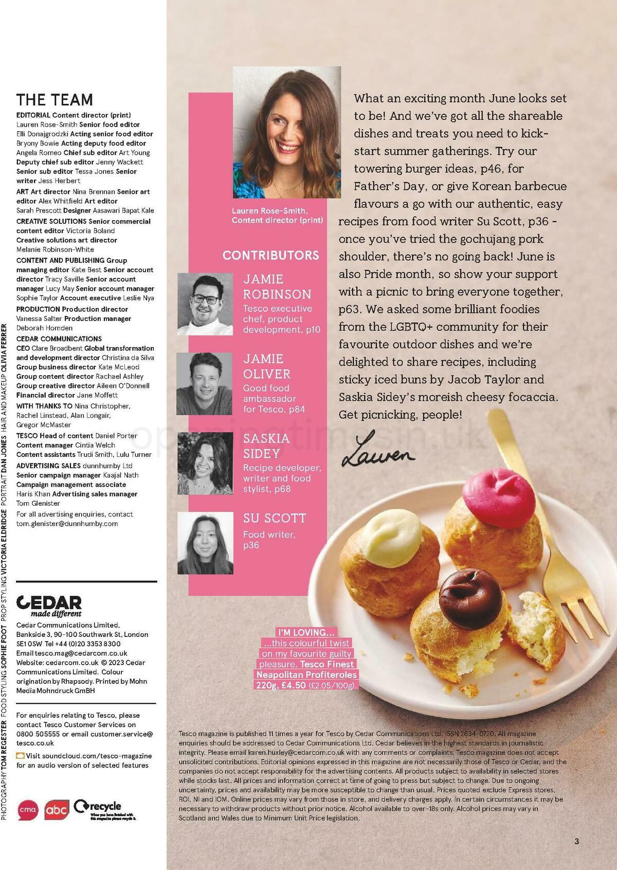 TESCO Magazine June Offers from 8 June