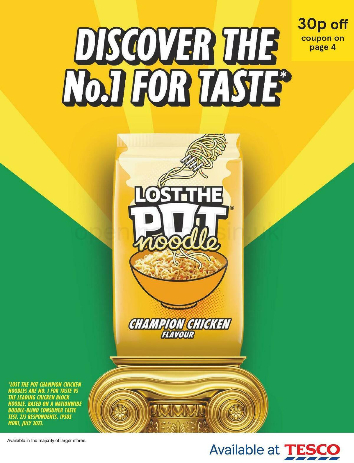 TESCO Magazine June Offers from 8 June