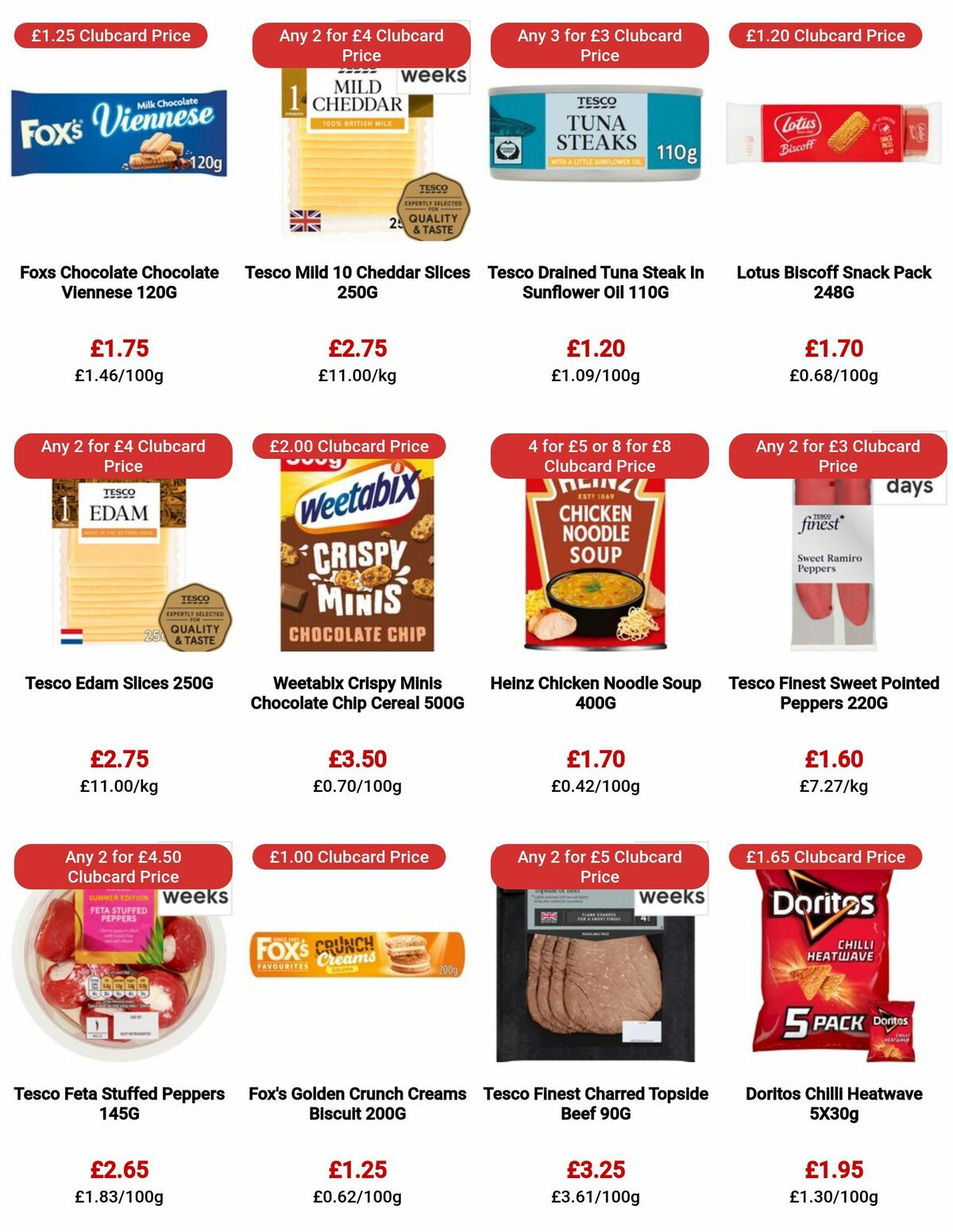 TESCO Offers from 16 June