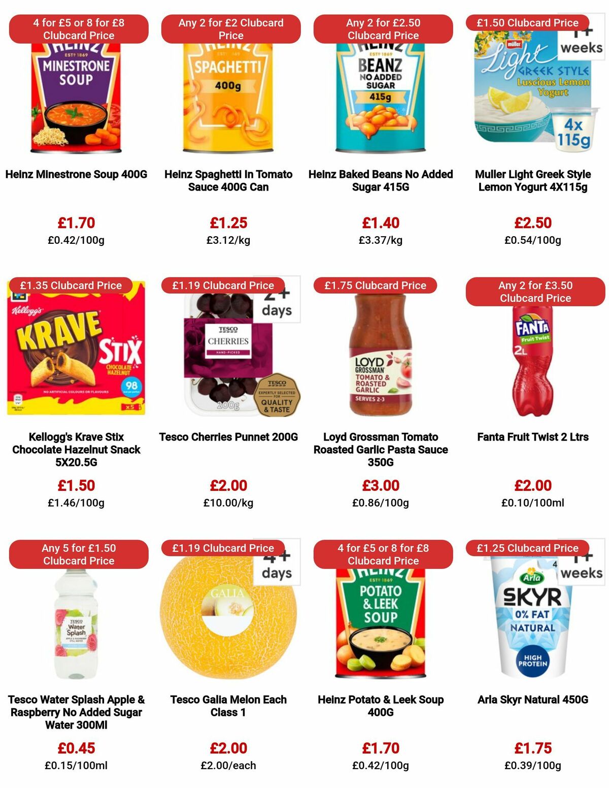 TESCO Offers from 16 June
