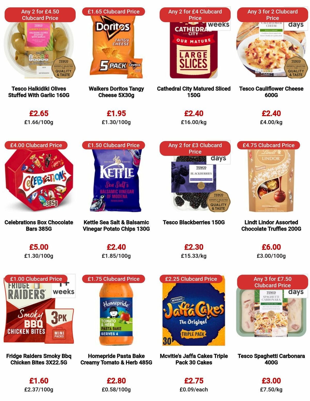 TESCO Offers from 16 June