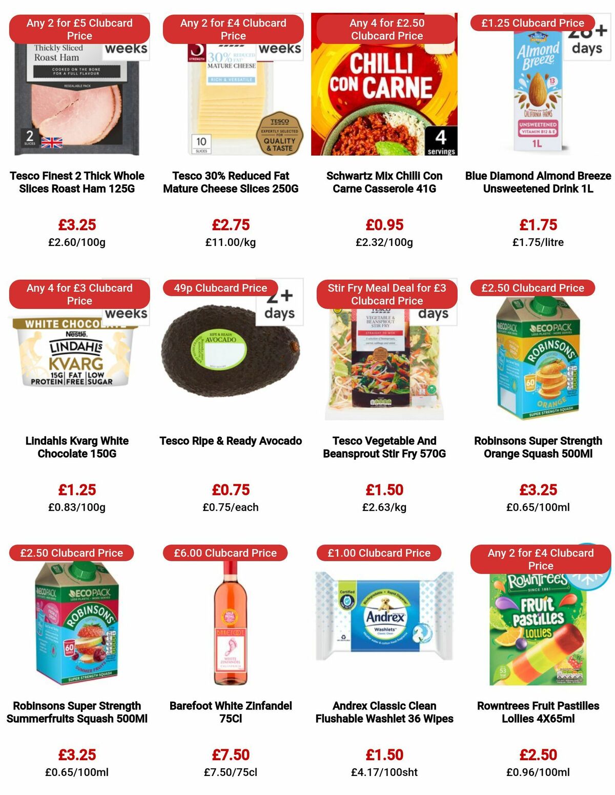 TESCO Offers from 16 June