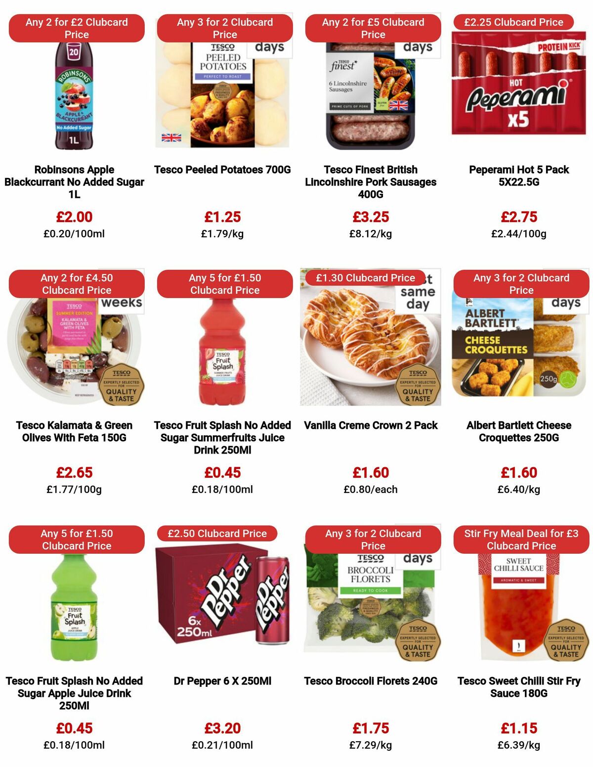 TESCO Offers from 16 June