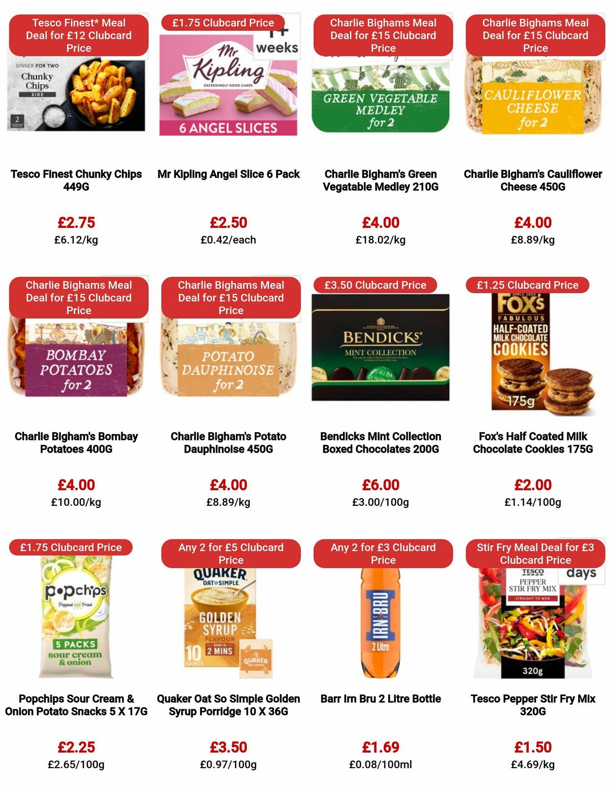 TESCO Offers from 16 June