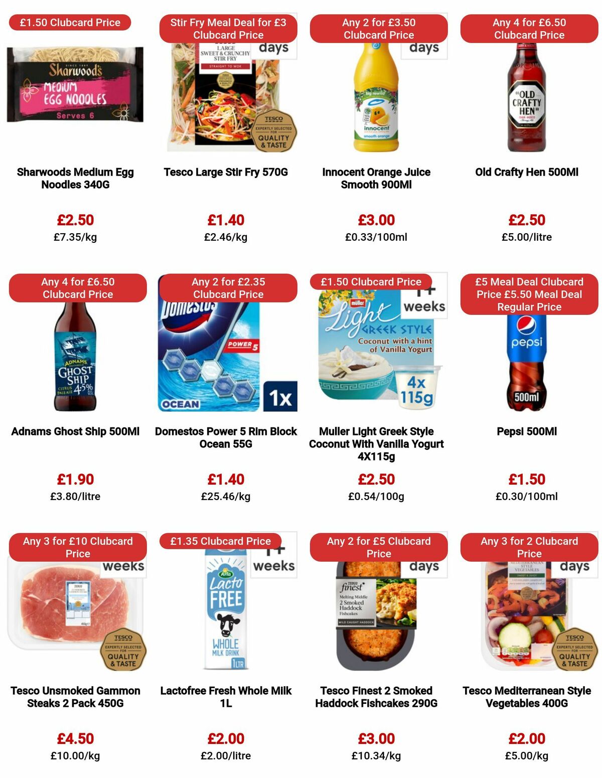 TESCO Offers from 16 June