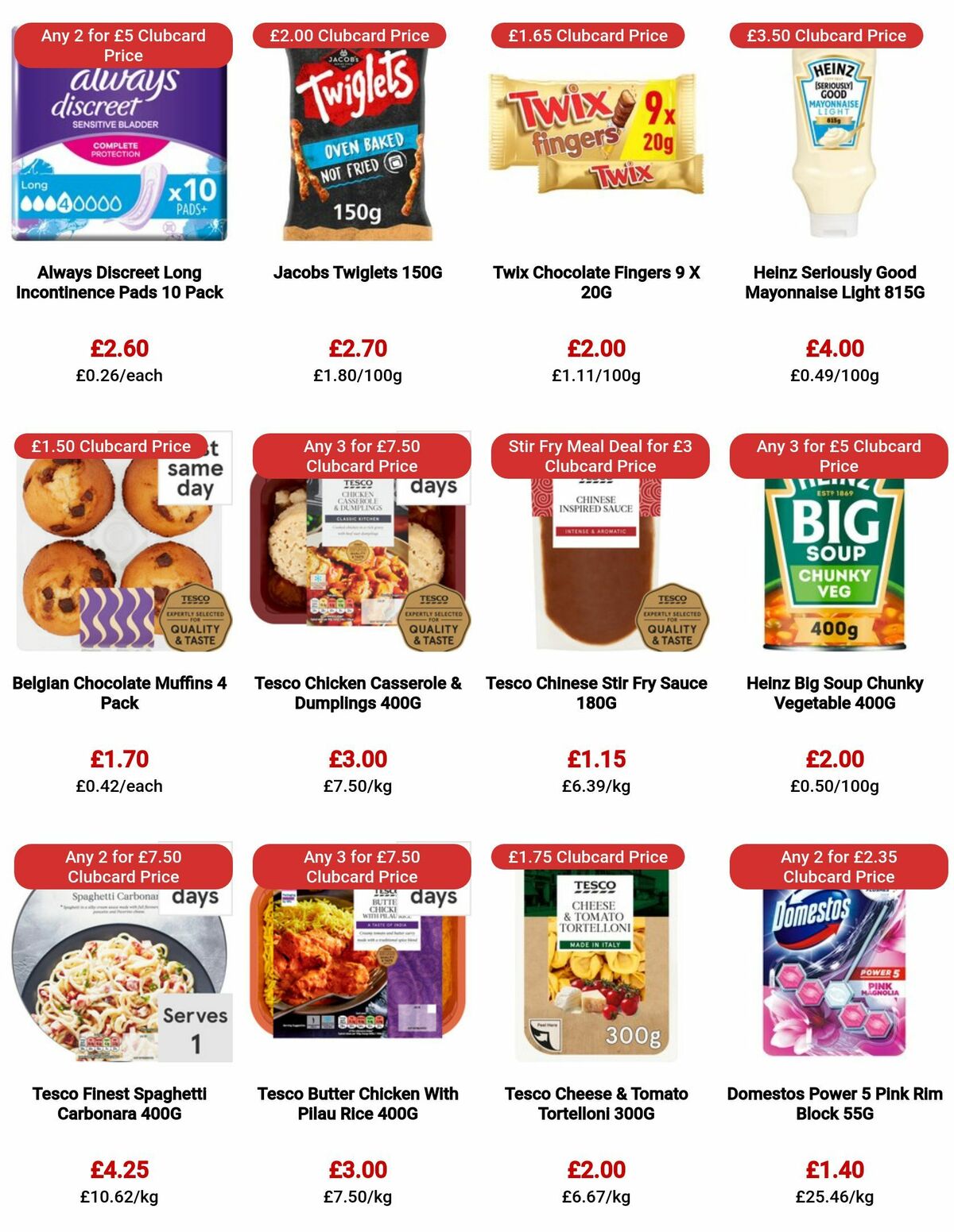 TESCO Offers from 16 June