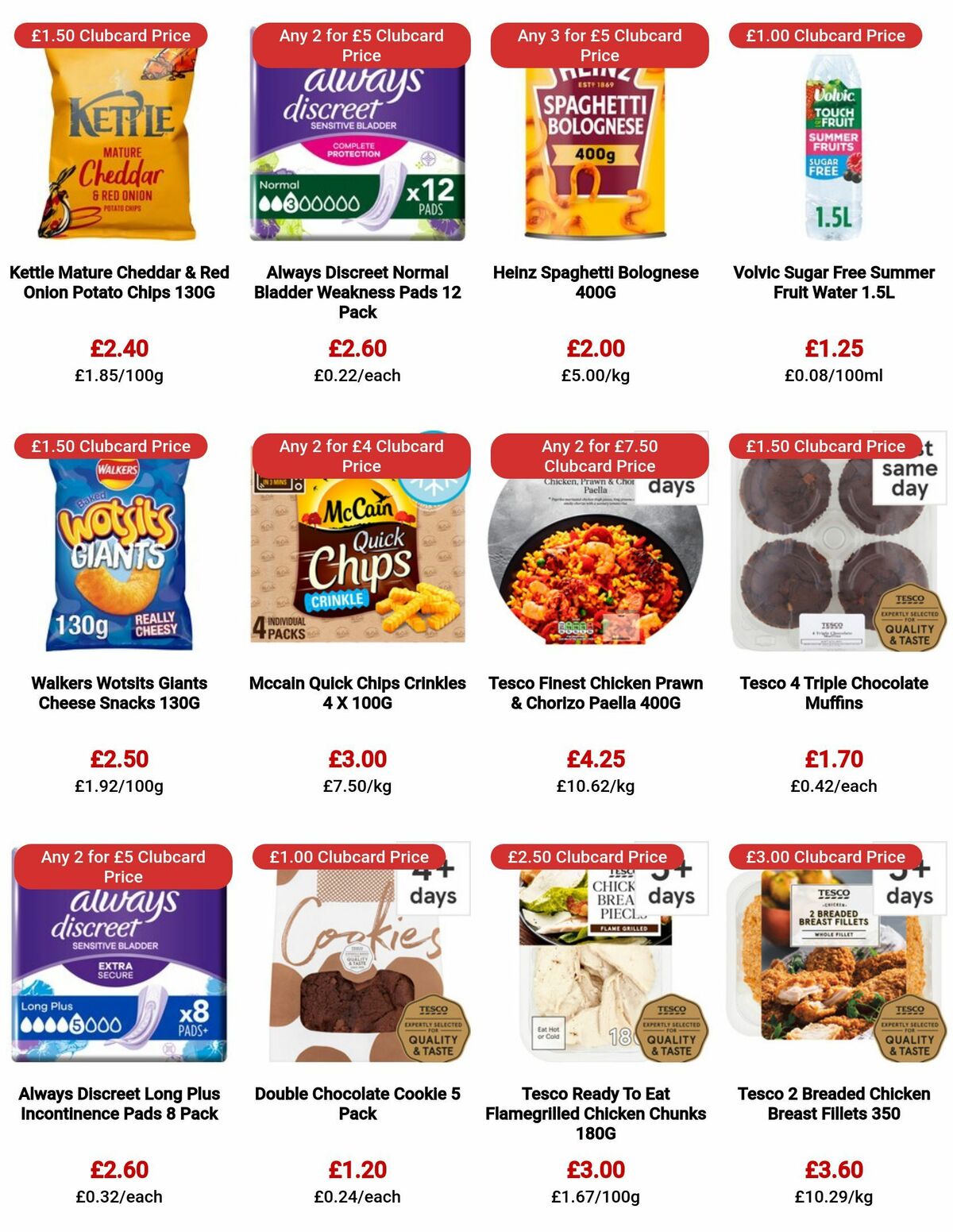 TESCO Offers from 16 June