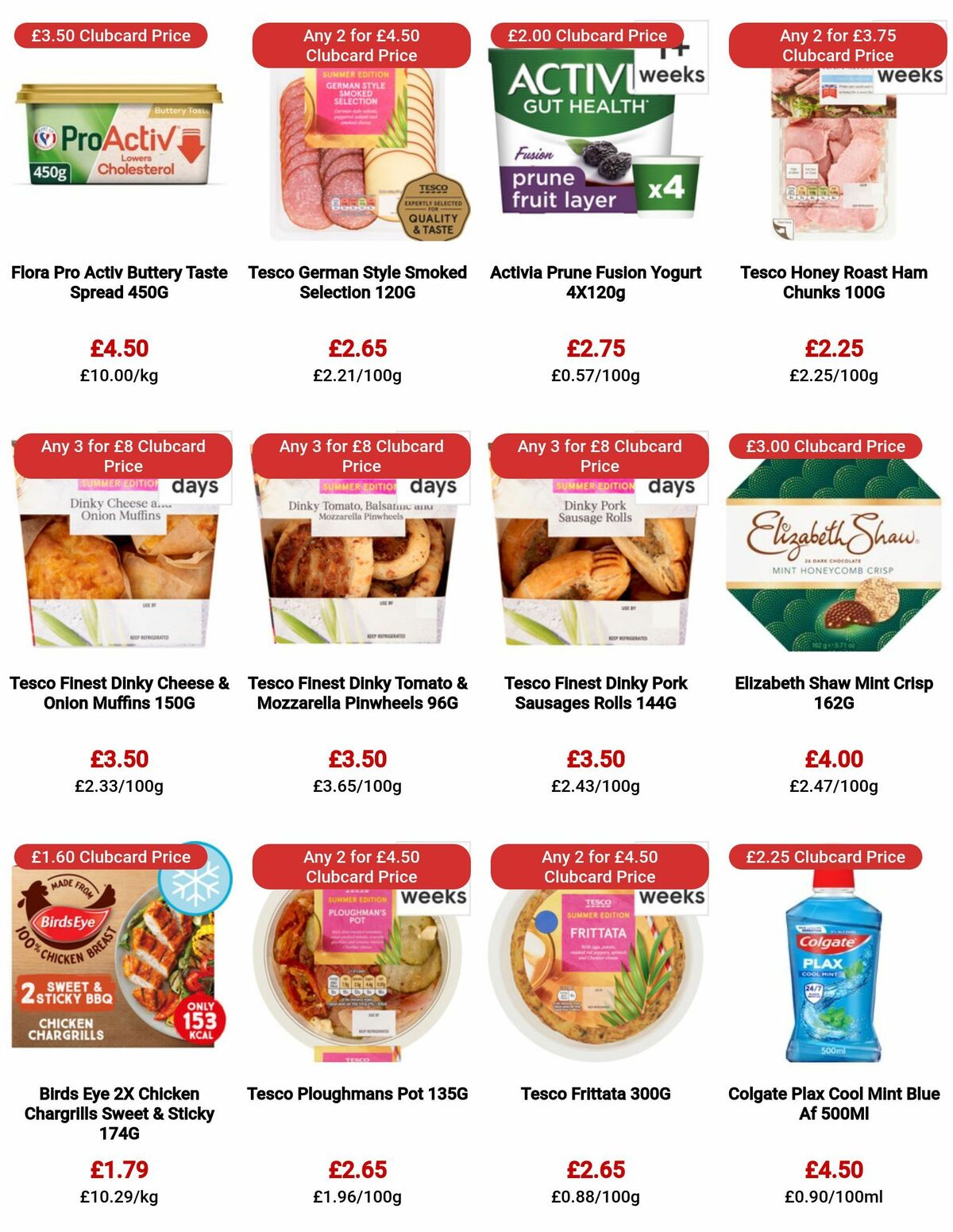 TESCO Offers from 16 June