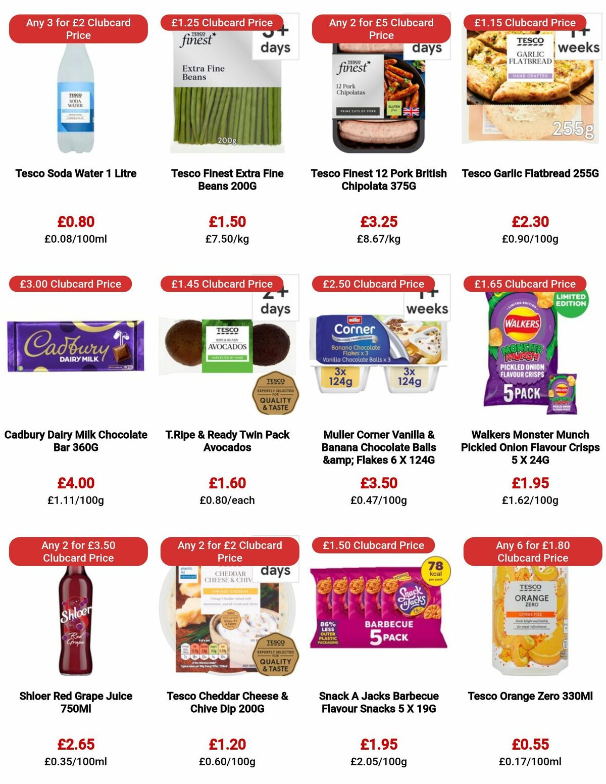 TESCO Offers from 16 June