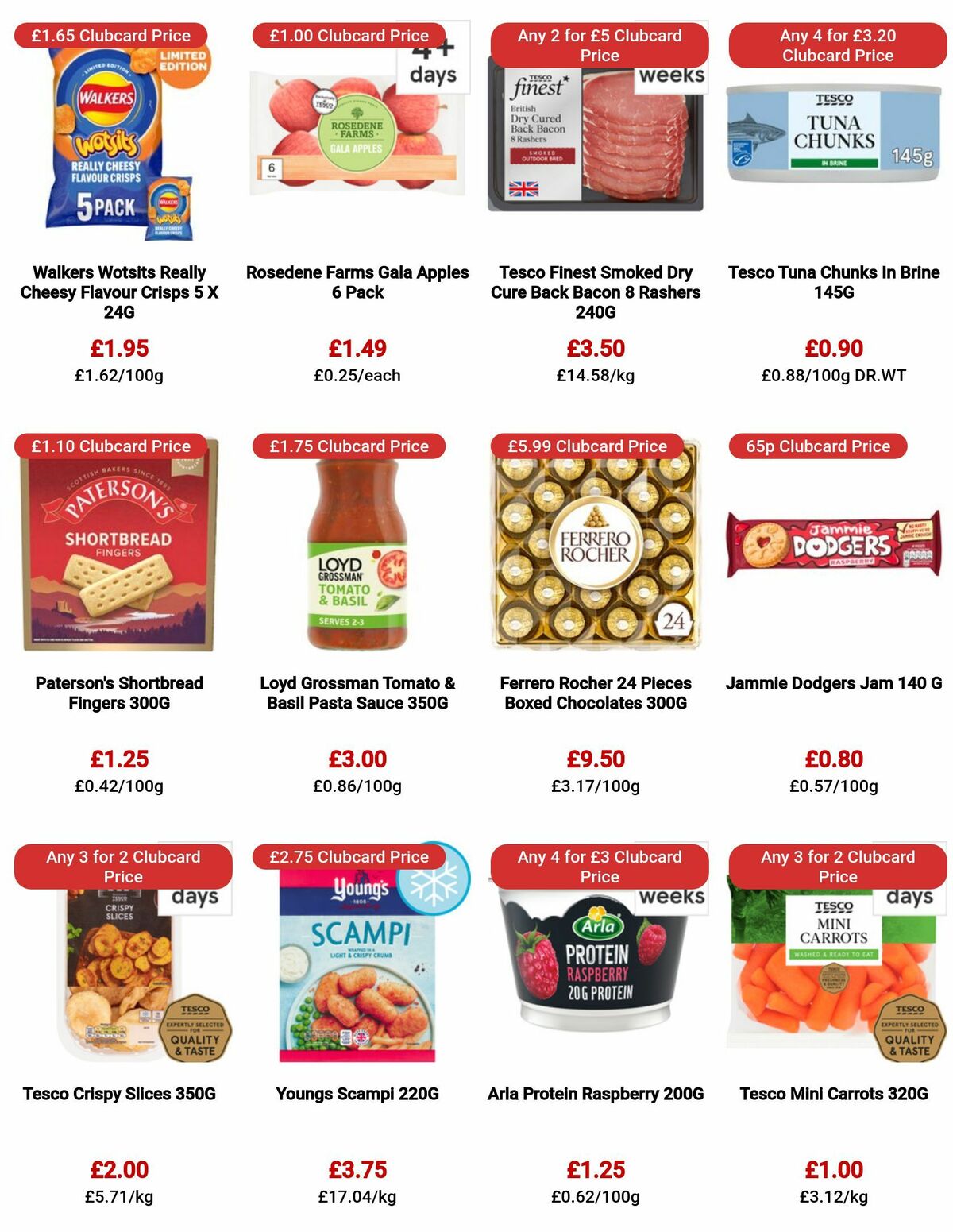 TESCO Offers from 16 June