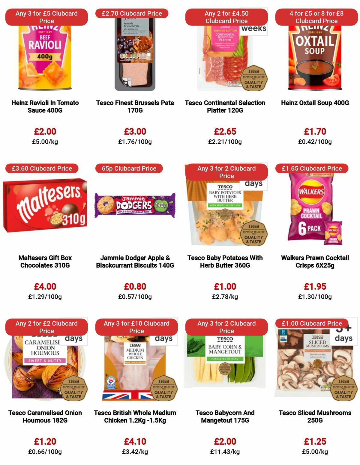TESCO Offers from 16 June
