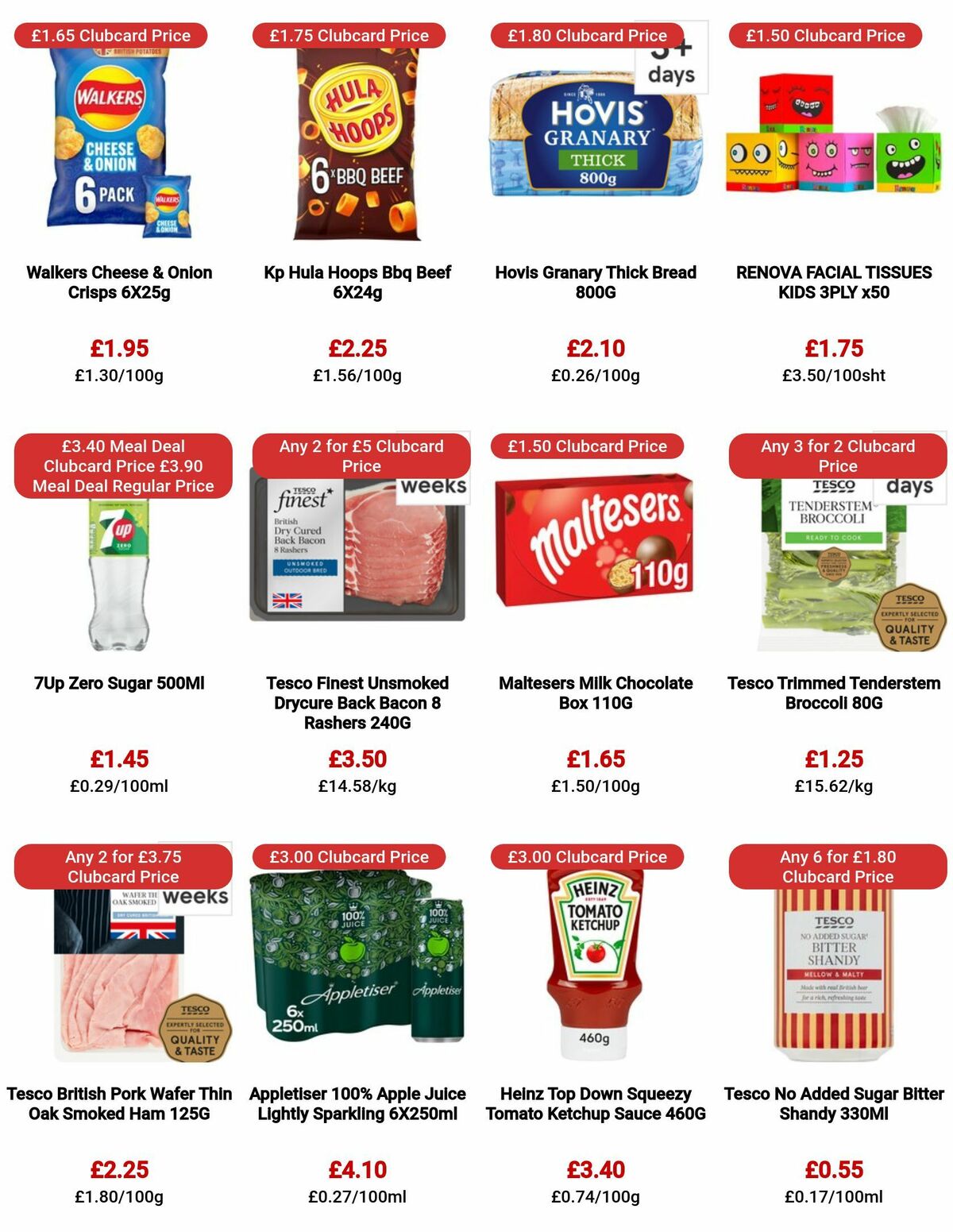 TESCO Offers from 22 June