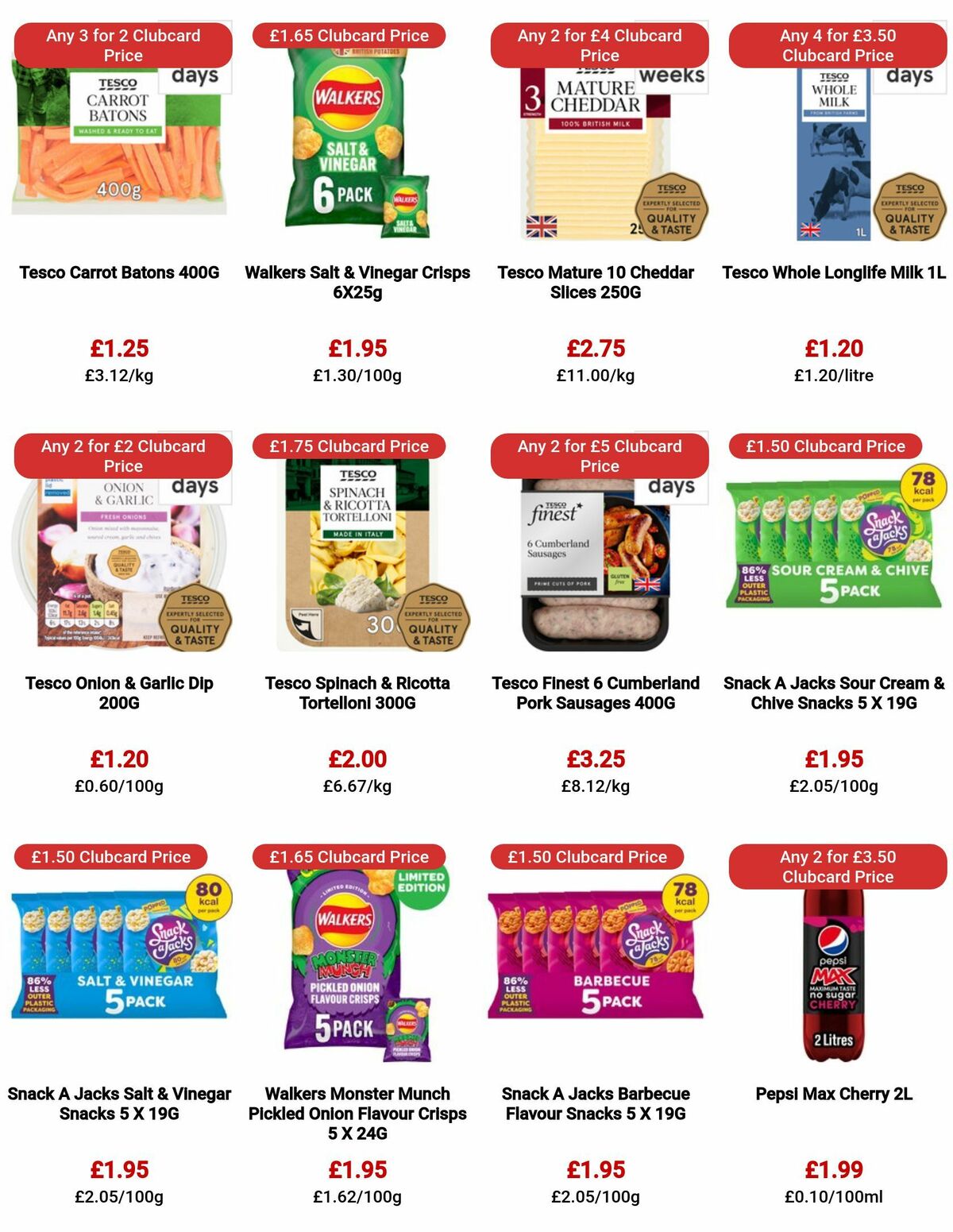 TESCO Offers from 22 June