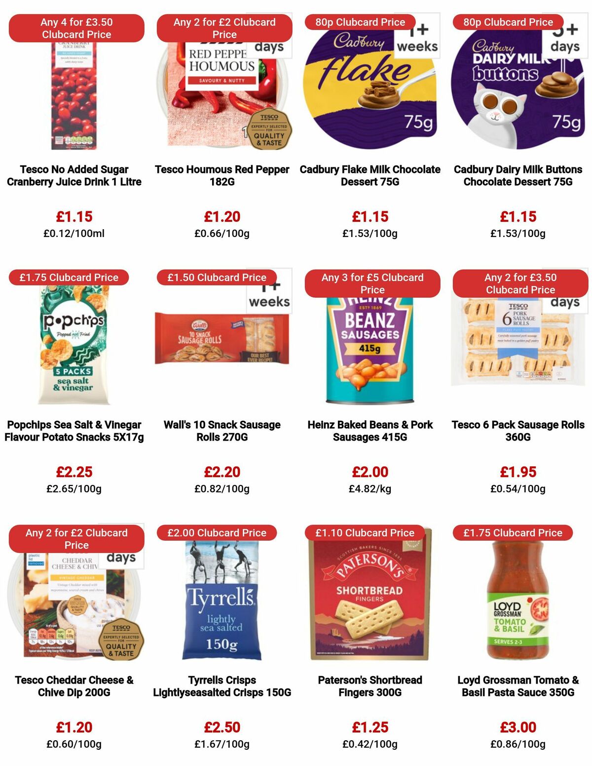 TESCO Offers from 22 June
