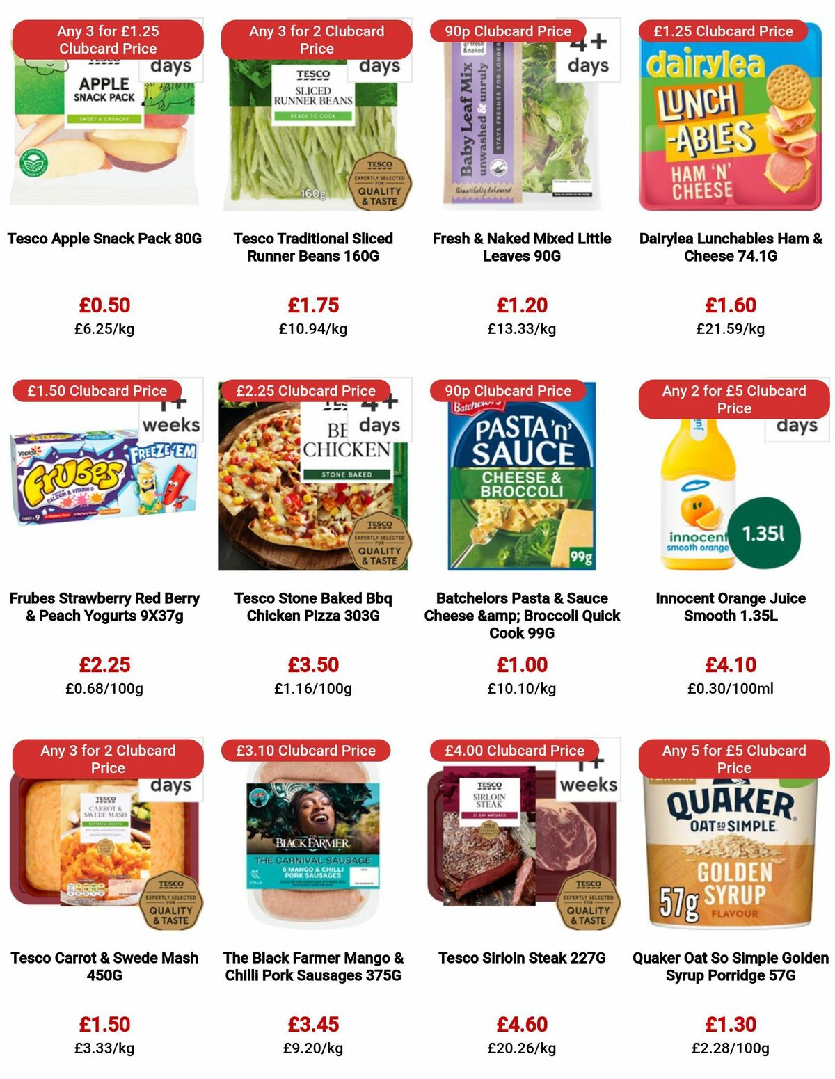 TESCO Offers from 22 June