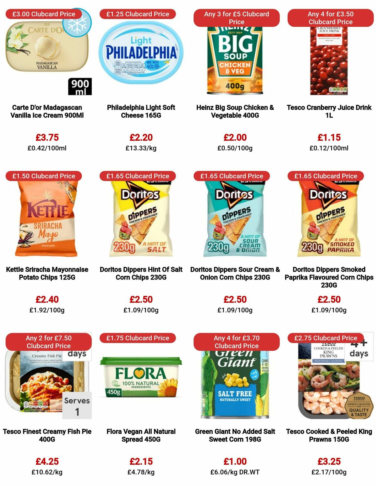 TESCO Offers from 22 June