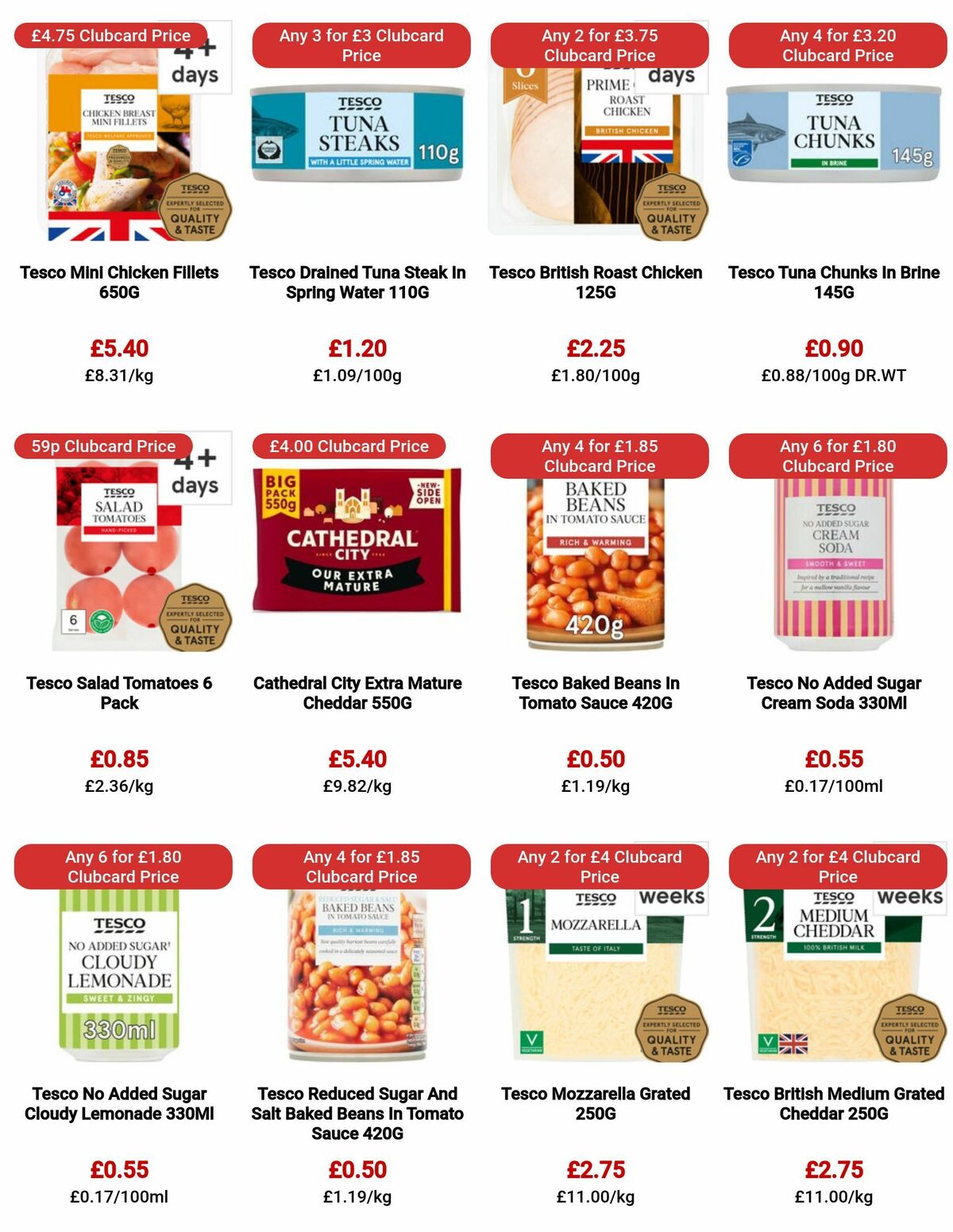 TESCO Offers from 22 June