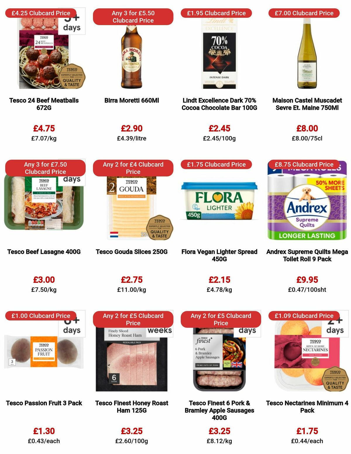 TESCO Offers from 22 June