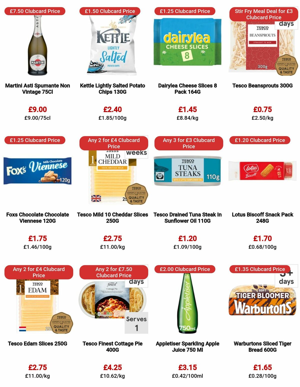 TESCO Offers from 22 June