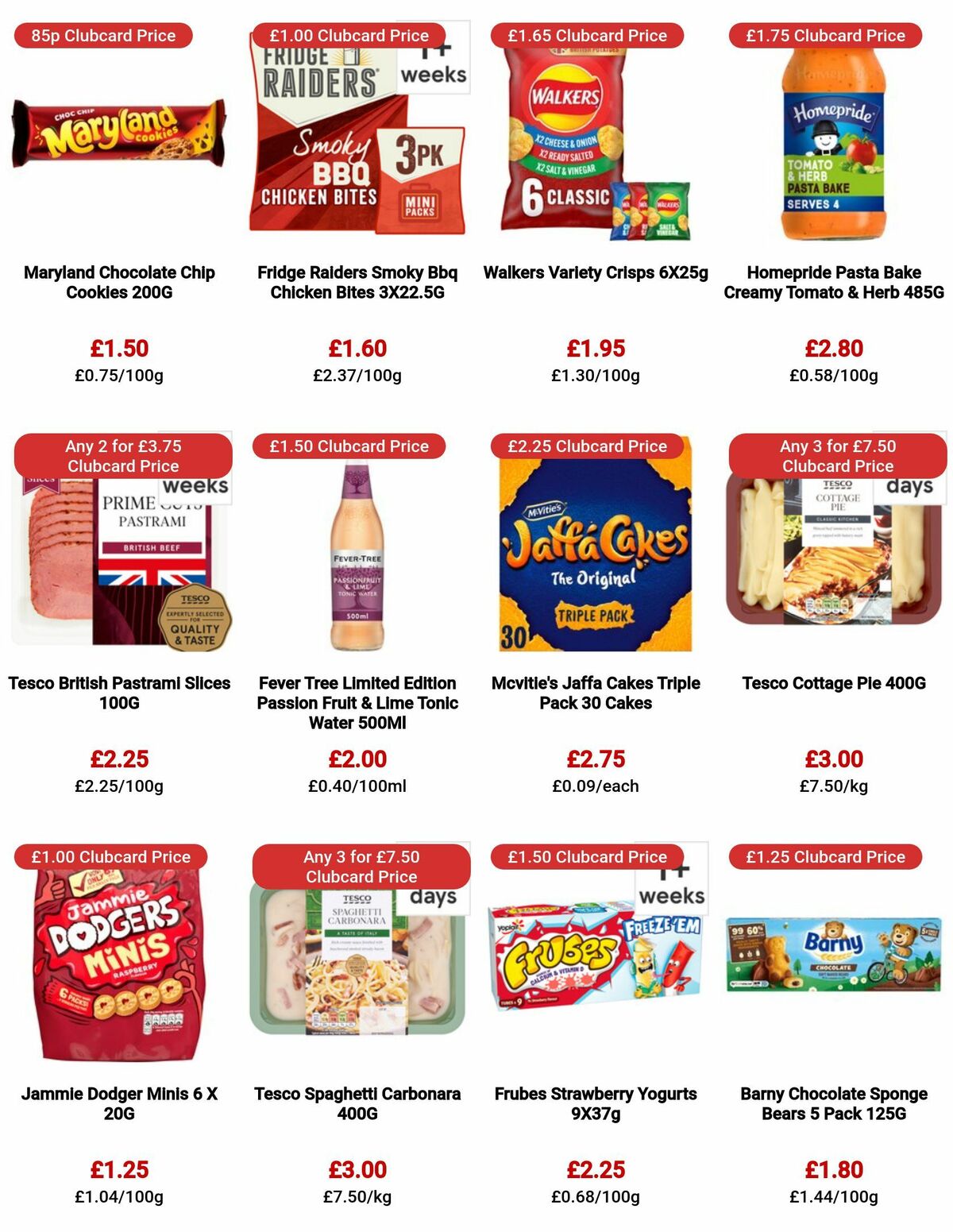 TESCO Offers from 22 June