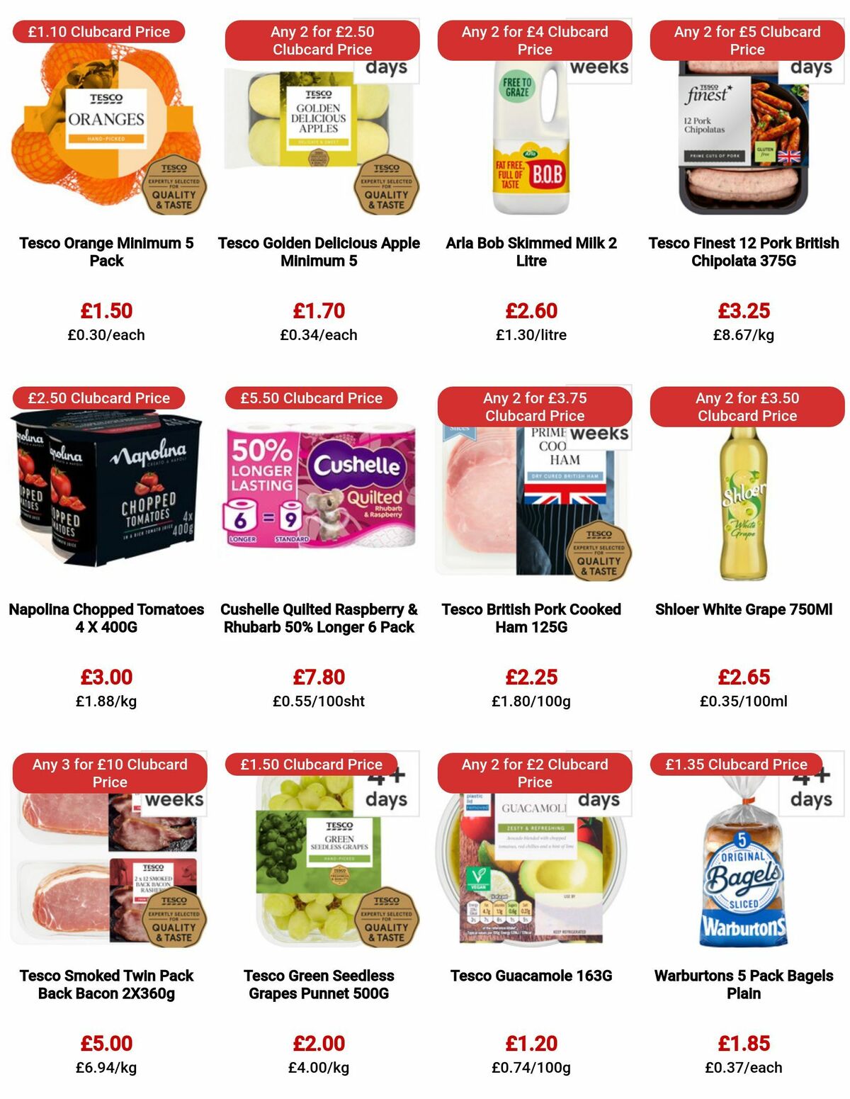 TESCO Offers from 22 June